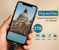 1TB USB Flash Drive for Smartphones